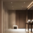 Support de Spot Rond Orientable Noir PROLIGHT+ en aluminium pour ampoule MR16 / GU10 / 220V / 12V / IP20