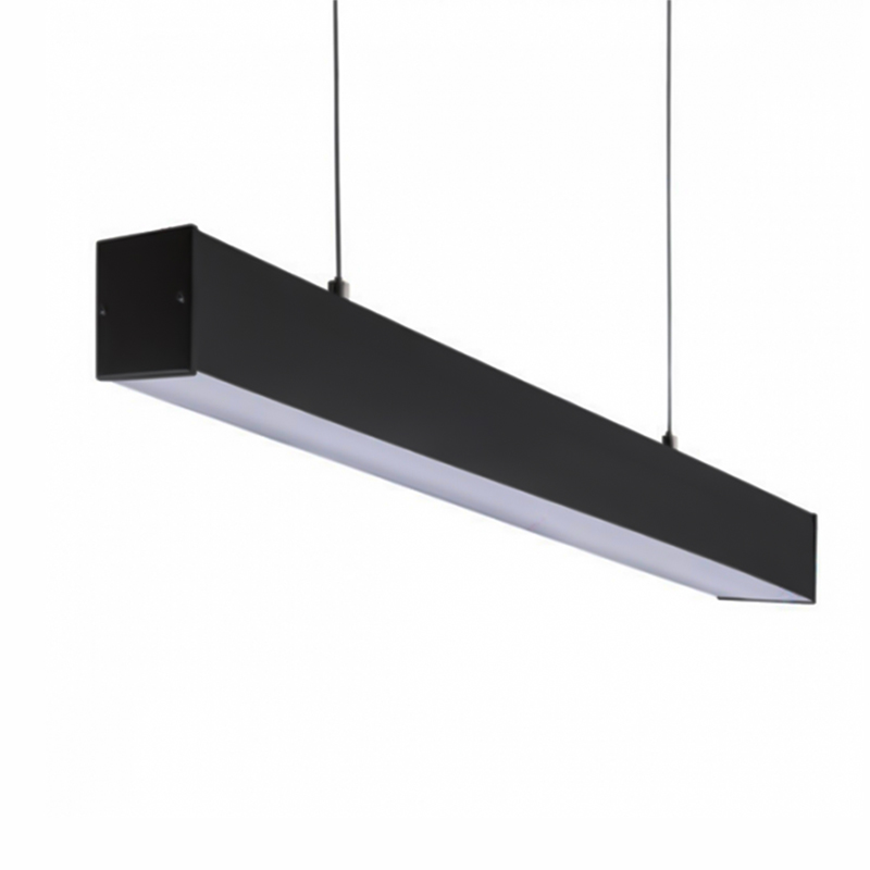 Luminaire Suspendu Noir  Linéaire LED PROLIGHT+ en Aluminium Angle Faisceau 36° I 50W I IP20