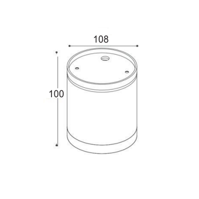 Spot LED Cylindrique