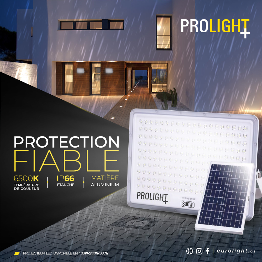 Projecteur Solaire Prolight+ 300W / IP66