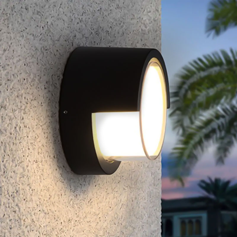 Applique murale Led extérieur Noir PROLIGHT+ en Aluminium 7W I IP54