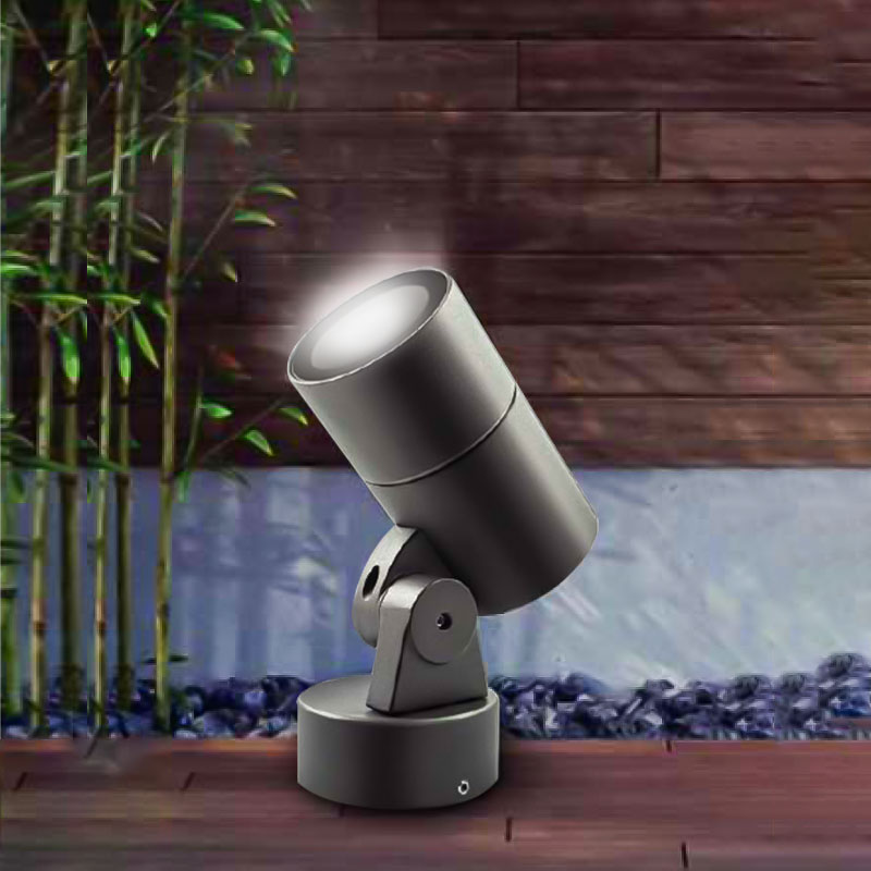 Spot Jardin LED Extérieur Gris Foncé PROLIGHT+ en Aluminium   GU10/MR16 I IP65