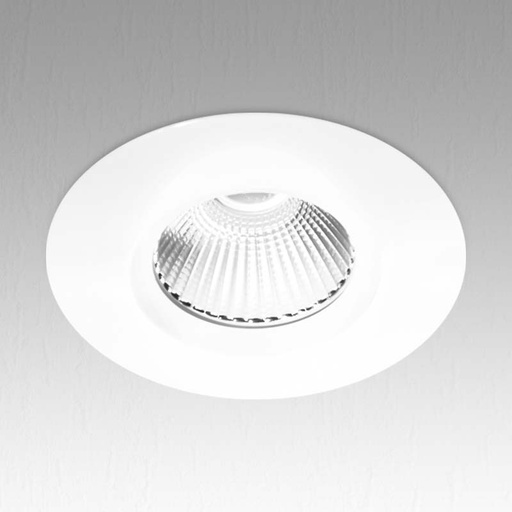[PRC0404WH3K] White Fixed Recessed Spotlight PROLIGHT+ (3000K (Blanc Chaud))