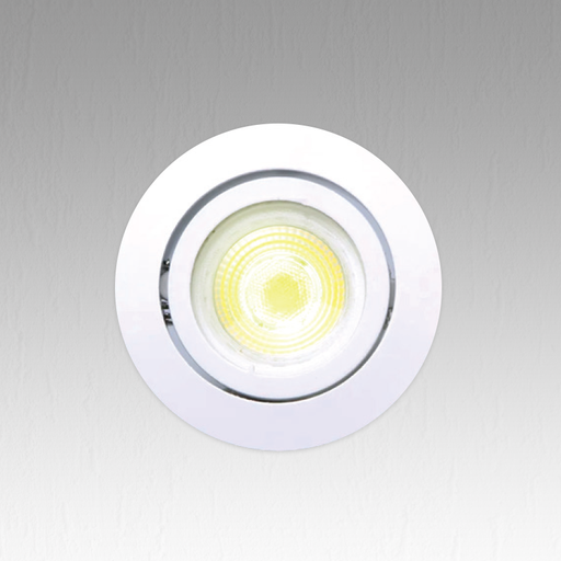 [PRYC012A1622WH] White Round Fixed Spot Holder PROLIGHT+ 