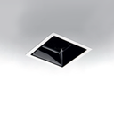 White and Black Fixed Square Spotlight Led