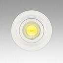 White Orientable Round Spot Holder PROLIGHT+  