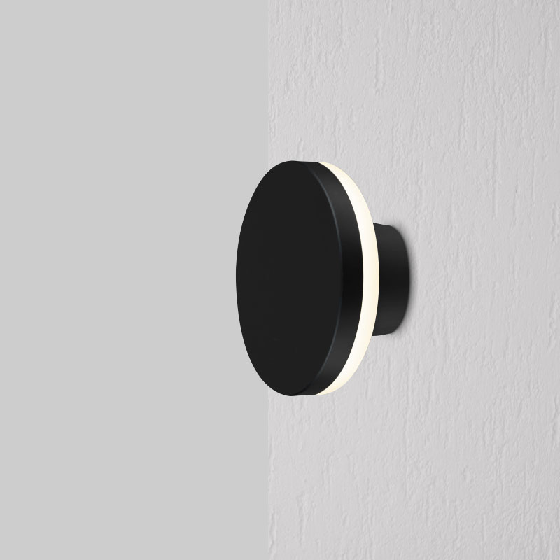 Black Round Wall LED Light PROLIGHT+