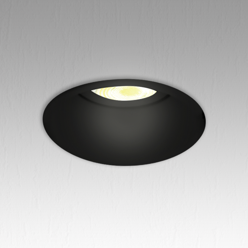 Black Orientable Round Spot Holder PROLIGHT+