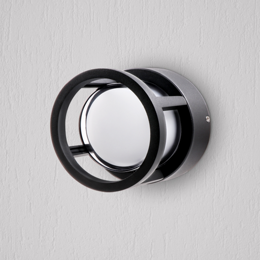 [PRLDWM00922BK] Black  Round Wall LED Light PROLIGHT+  