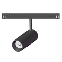 Black Magnetic LED Spotlight  PROLIGHT+ in aluminum  DC48V I 18W I IP20