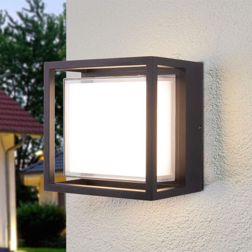 [PRLDWM00822DG] Dark Grey Square LED Light PROLIGHT+