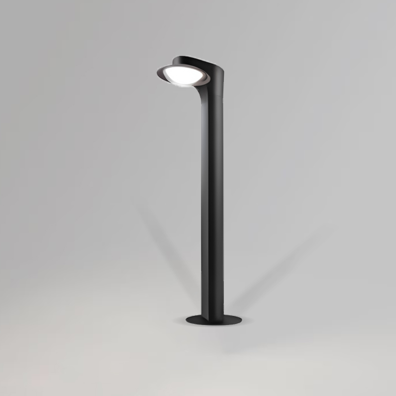 Dark Grey Modern Bollard LED Light PROLIGHT+