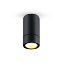 E27 IP 65 PROLIGHT+ Black Aluminum Cylindrical LED Spot