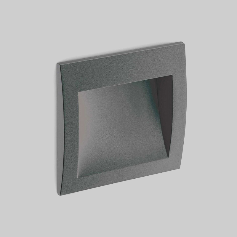 Dark Grey Outdoor Surface Step LED Light  PROLIGHT+ 