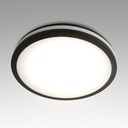 TRI-PROOF Black Round Ceiling Lamp  Prolight+ 18W / IP64