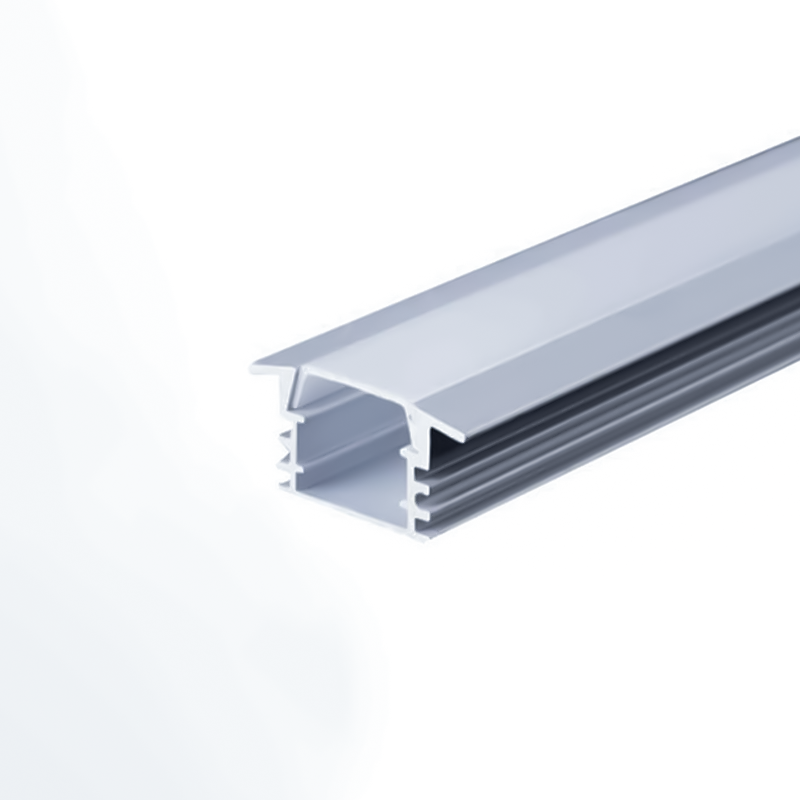 Silver Recessed Profile PROLIGHT+ in Aluminum