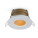 Prolight+ IP65 Waterproof Sandy White Round Recessed Spotlight Support