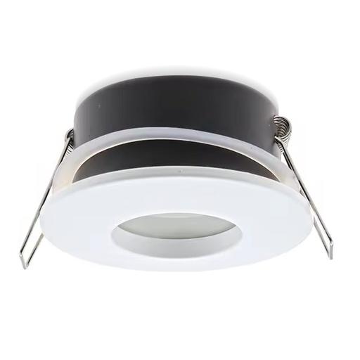 [PRTS8557SDWH] Prolight+ IP65 Waterproof Sand White Round Recessed Spotlight Support