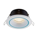 Prolight+ IP65 Waterproof Sand White Round Recessed Spotlight Support