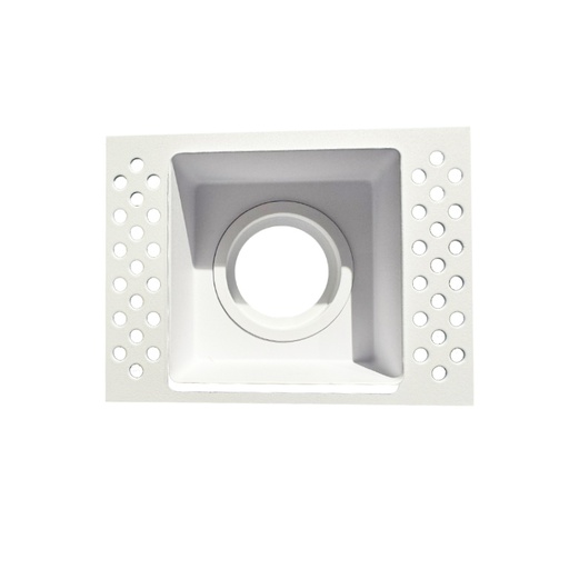 [PRTS8090SDWH] Prolight+ IP65 Waterproof Fire Rated Sand White Square Recessed Spotlight Support