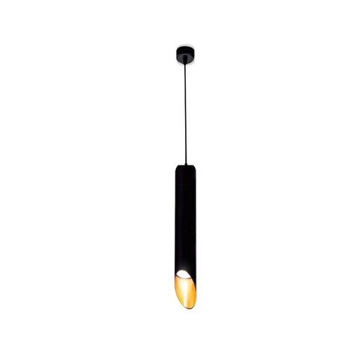 [PRTS5709SDBK] Sand Black Suspended  LED Light  PROLIGHT+ in Aluminum 