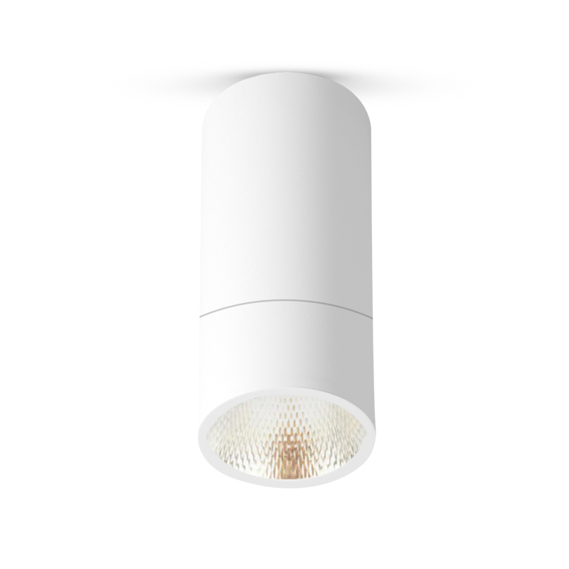 Plafonnier LED Cylindrique Blanc en Aluminium E27 IP 65 PROLIGHT +