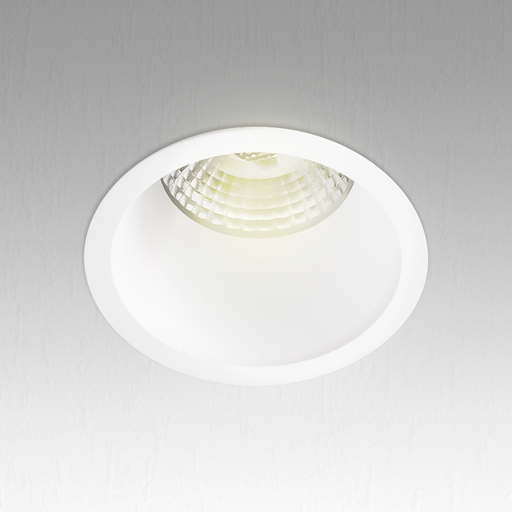 [PRYC509A16WH] White Round Fixed Spot Holder PROLIGHT+