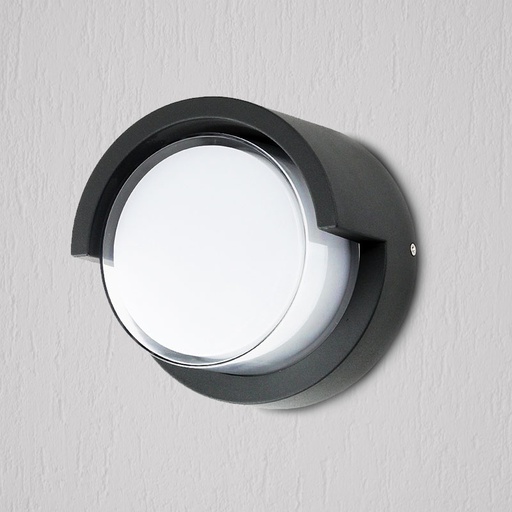 [PRLDWM01222DG] Dark Grey Round Wall LED Llight PROLIGHT+