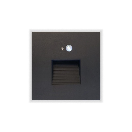 [PRC901GY3KSBK] Black Outdoor Magnetic Step LED  Light PROLIGHT+