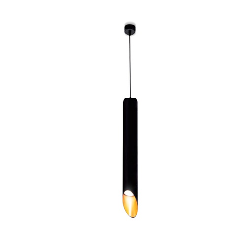 [PRTS5712SDBK] Sand Black Suspended  LED Light  PROLIGHT+ in Aluminum 